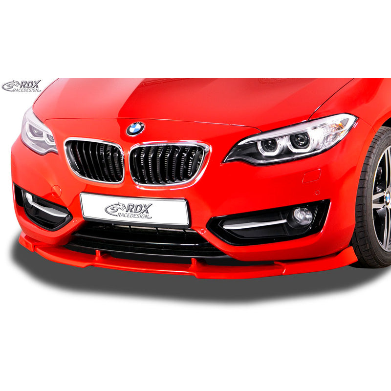 RDX Racedesign, Frontspoiler Vario-X passend für BMW 2er F22/F23 2013- exkl. M-Sport (PU), PU-Rim, Unlackiert