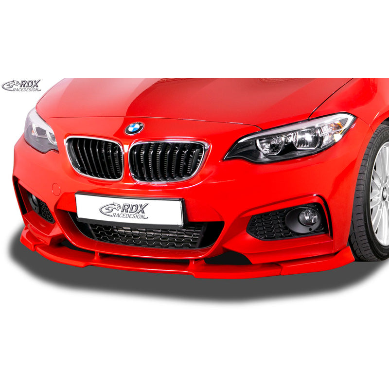 RDX Racedesign, Frontspoiler Vario-X passend für BMW 2er F22/F23 2013- M-Sport (PU), PU-Rim, Unlackiert