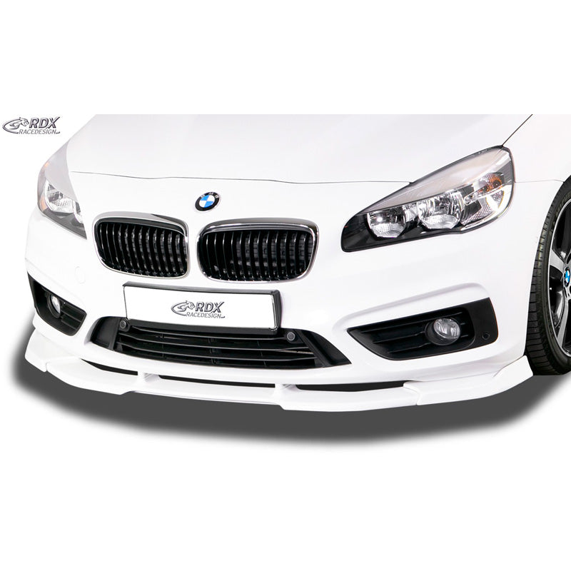 RDX Racedesign, Frontspoiler Vario-X passend für BMW 2er F45/F46 Active & Gran Tourer 2015-2018 (PU), PU-Rim, Unlackiert