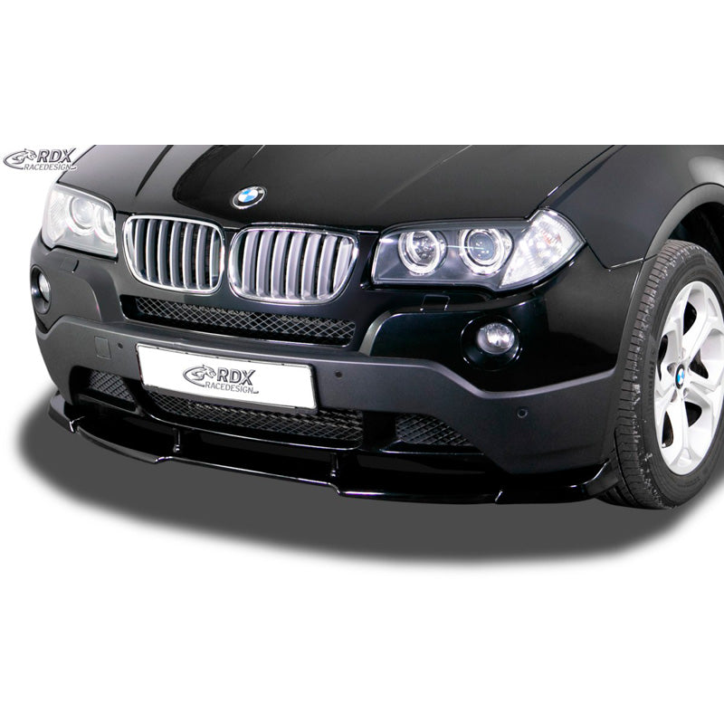 RDX Racedesign, Frontspoiler Vario-X passend für BMW X3 E83 2003-2010 (PU), PU-Rim, Unlackiert