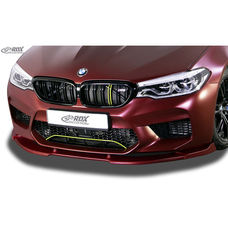 RDX Racedesign, Frontspoiler Vario-X passend für BMW M5 F90 (G30) 2017- (PU), PU-Rim, Unlackiert