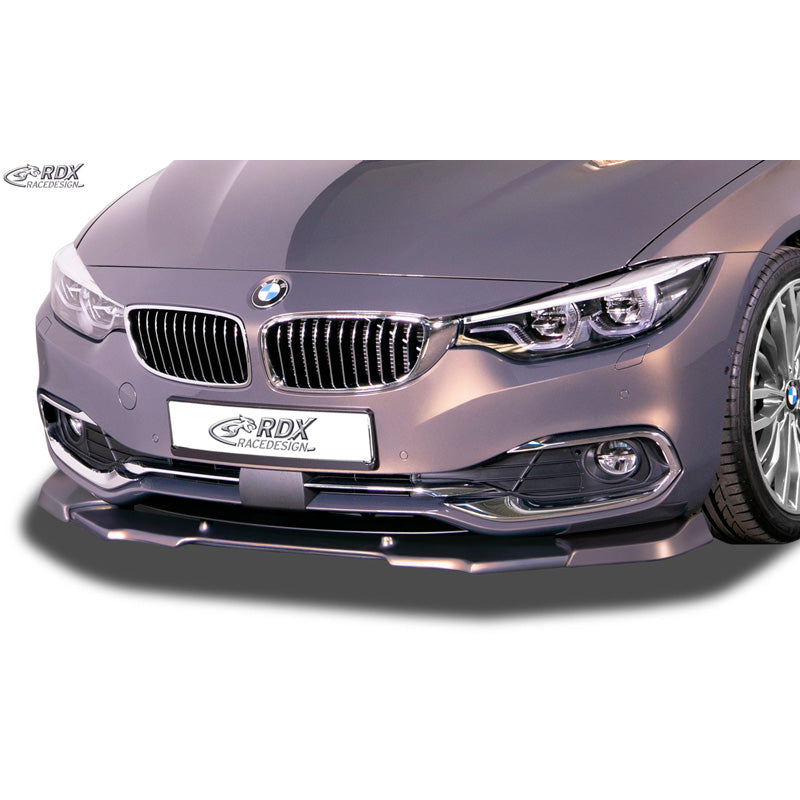 RDX Racedesign, Frontspoiler Vario-X passend für BMW 4er F32/F33/F36 -2017 (PU), PU-Rim, Unlackiert