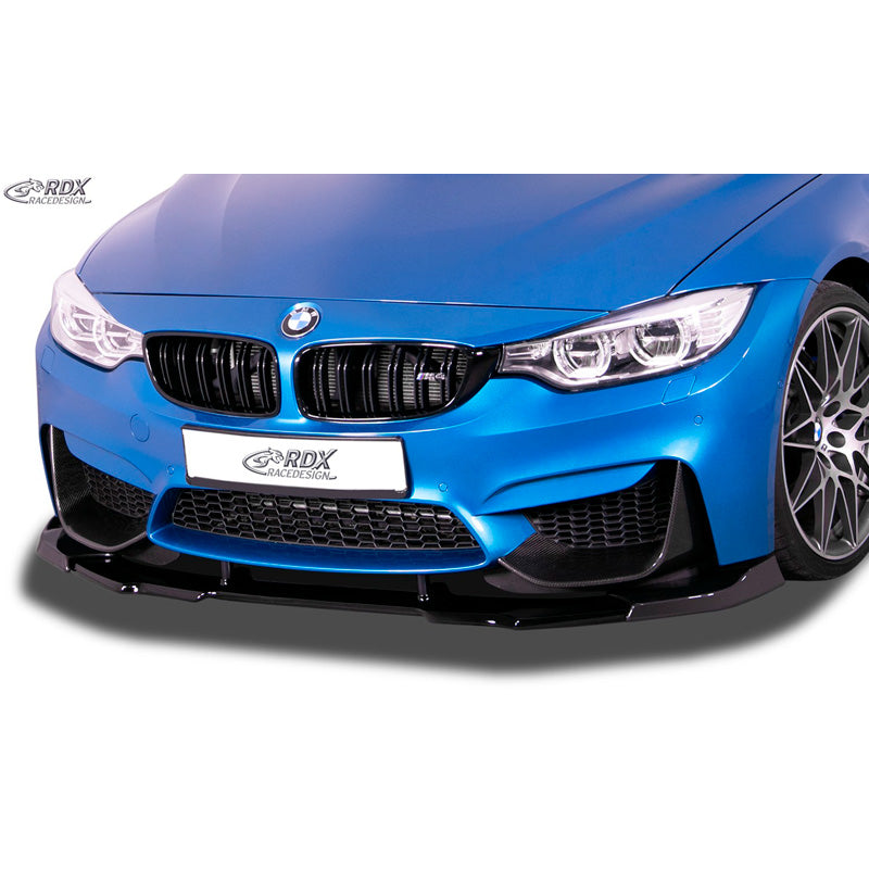 RDX Racedesign, Frontspoiler Vario-X passend für BMW M4 F82/F83 2014- (PU), PU-Rim, Unlackiert