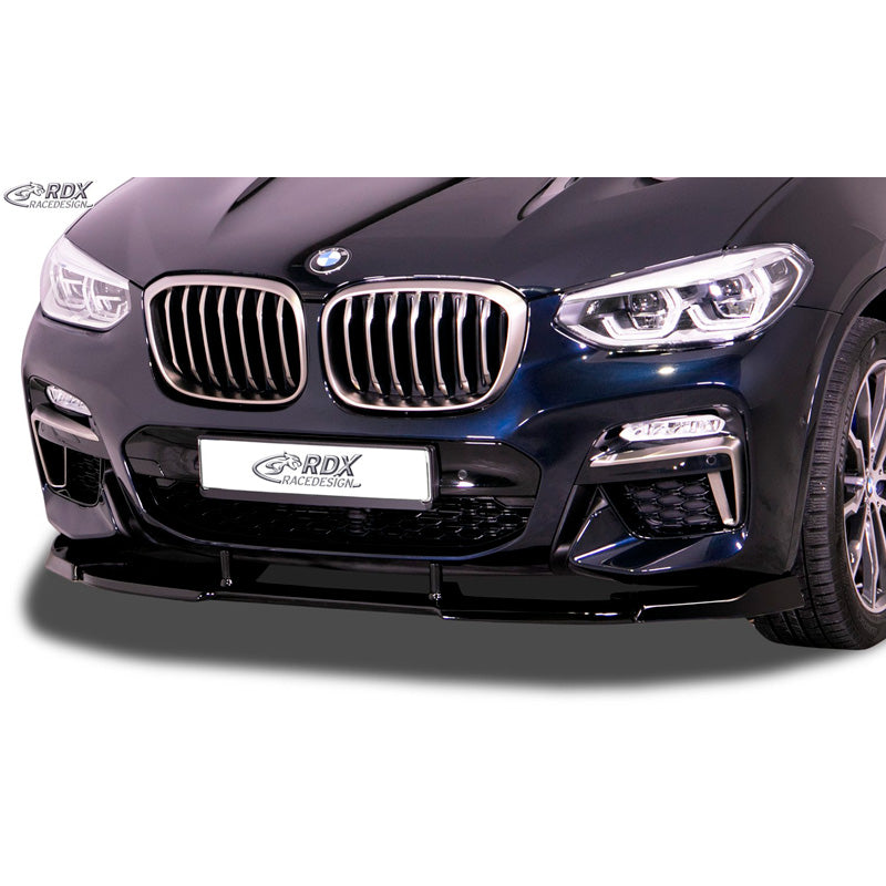 RDX Racedesign, Frontspoiler Vario-X passend für BMW X3 (G01) 2017- & X4 (G02) 2018- mit M-Paket (PU), PU-Rim, Unlackiert