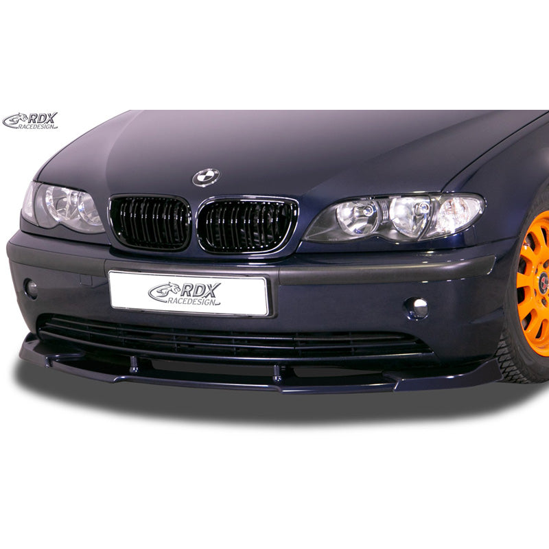 RDX Racedesign, Frontspoiler Vario-X passend für BMW 3er E46 Limousine/Touring FL 2001- (PU), PU-Rim, Unlackiert