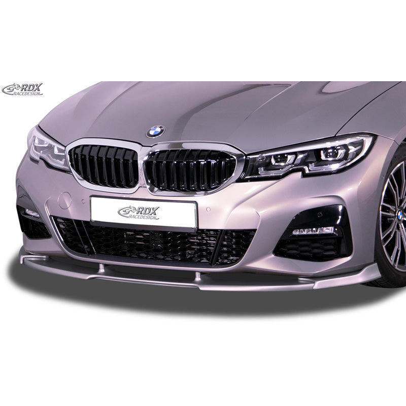 RDX Racedesign, Frontspoiler Vario-X passend für BMW 3er G20/G21 2019- M-Sport & M-Aerodynamic (PU), PU-Rim, Unlackiert