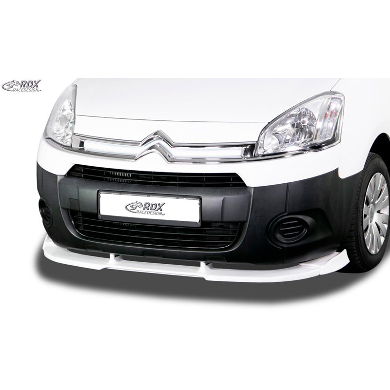 RDX Racedesign, Frontspoiler Vario-X passend für Citroën Berlingo & Peugeot Partner 2008-2015 (PU), PU-Rim, Unlackiert