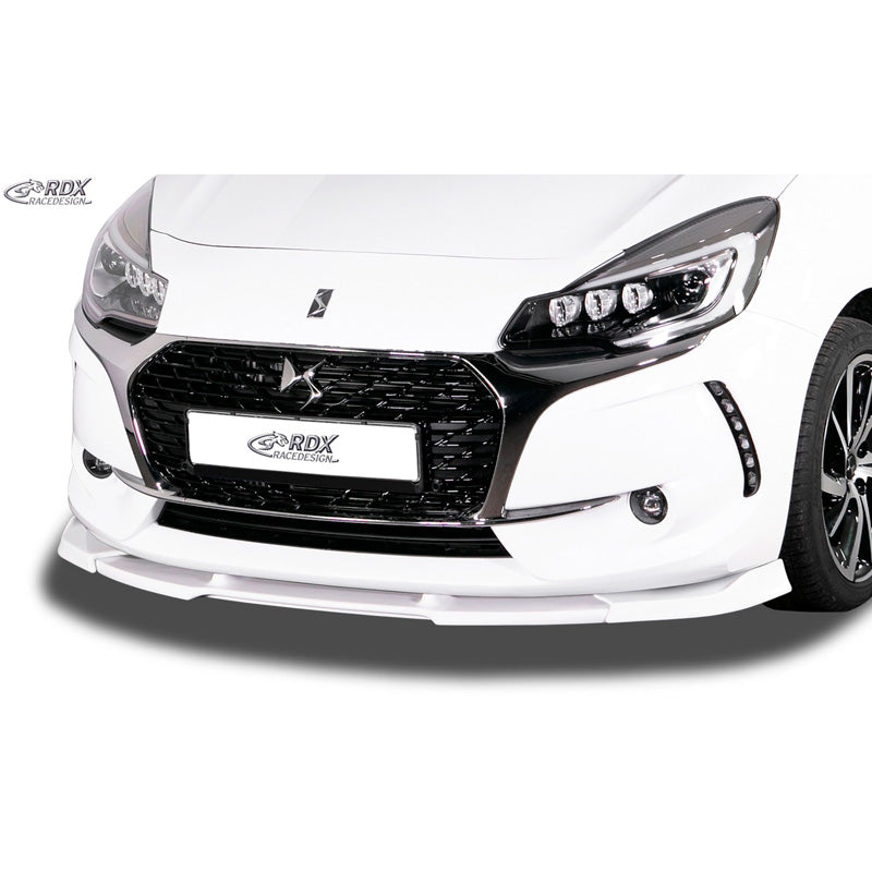 RDX Racedesign, Frontspoiler Vario-X passend für Citroën DS3 2016- (PU), PU-Rim, Unlackiert