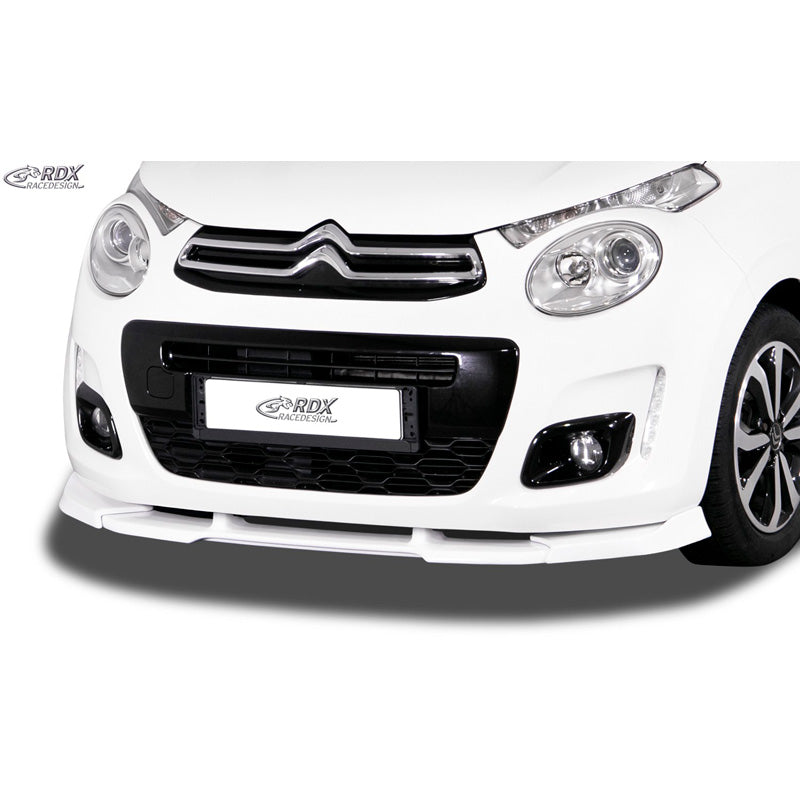 RDX Racedesign, Frontspoiler Vario-X passend für Citroën C1 II 2014- (PU), PU-Rim, Unlackiert