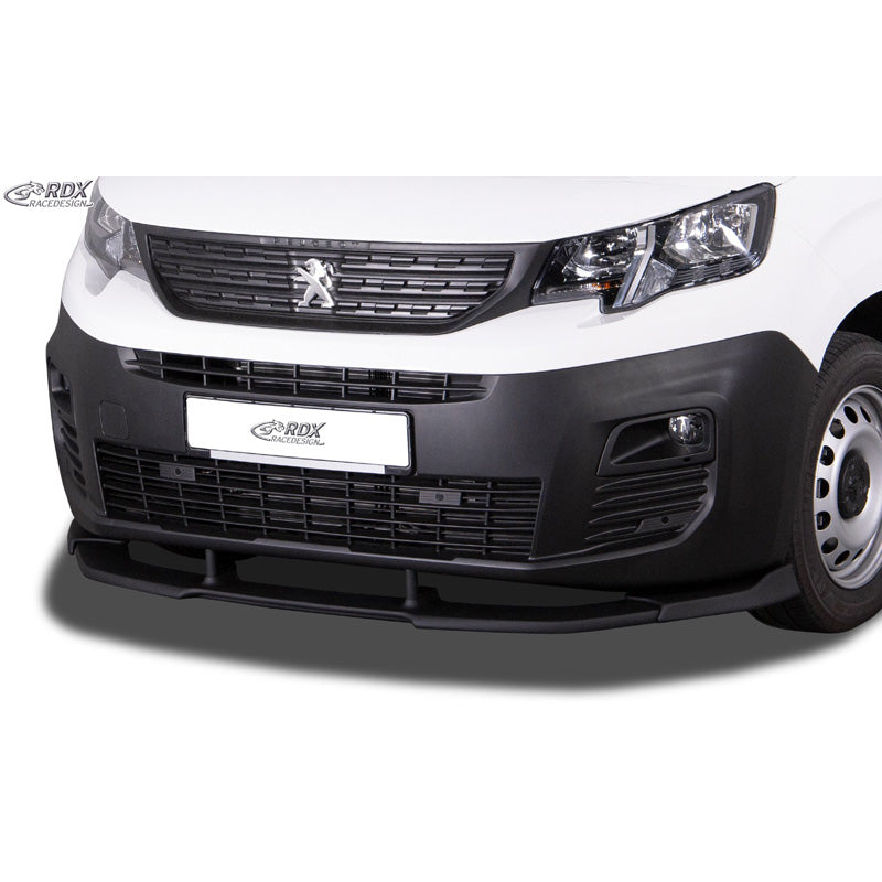 RDX Racedesign, Frontspoiler Vario-X passend für Citroën Berlingo / Peugeot Partner & Rifter / Opel Combo / Toyota ProAce City & ProAce City Verso 2018- (PU), PU-Rim, Unlackiert