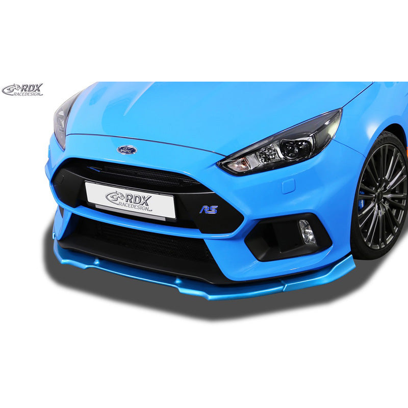 RDX Racedesign, Frontspoiler Vario-X passend für Ford Focus II RS 2016- (PU), PU-Rim, Unlackiert