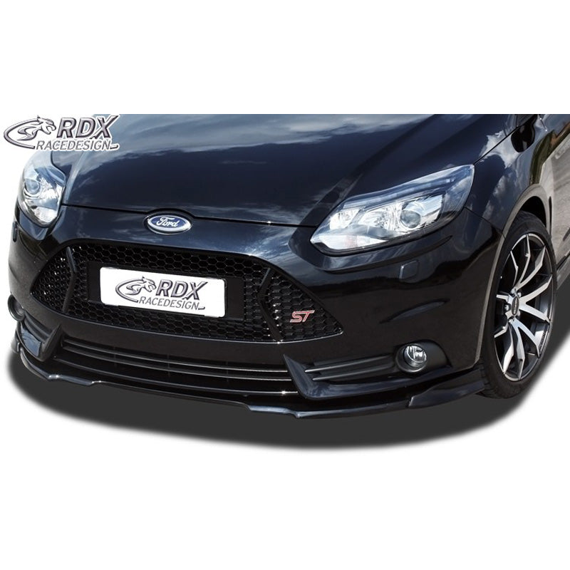 RDX Racedesign, Frontspoiler Vario-X passend für Ford Focus II ST 2012-2015 (PU), PU-Rim, Unlackiert