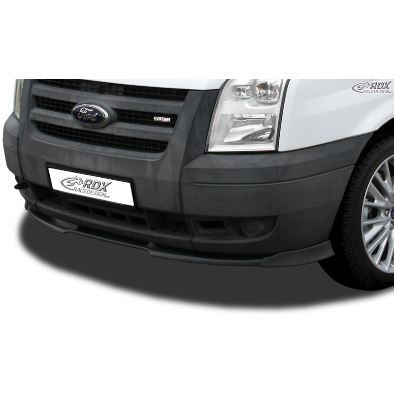 RDX Racedesign, Frontspoiler Vario-X passend für Ford Transit MK6 2006-2013 (PU), PU-Rim, Unlackiert