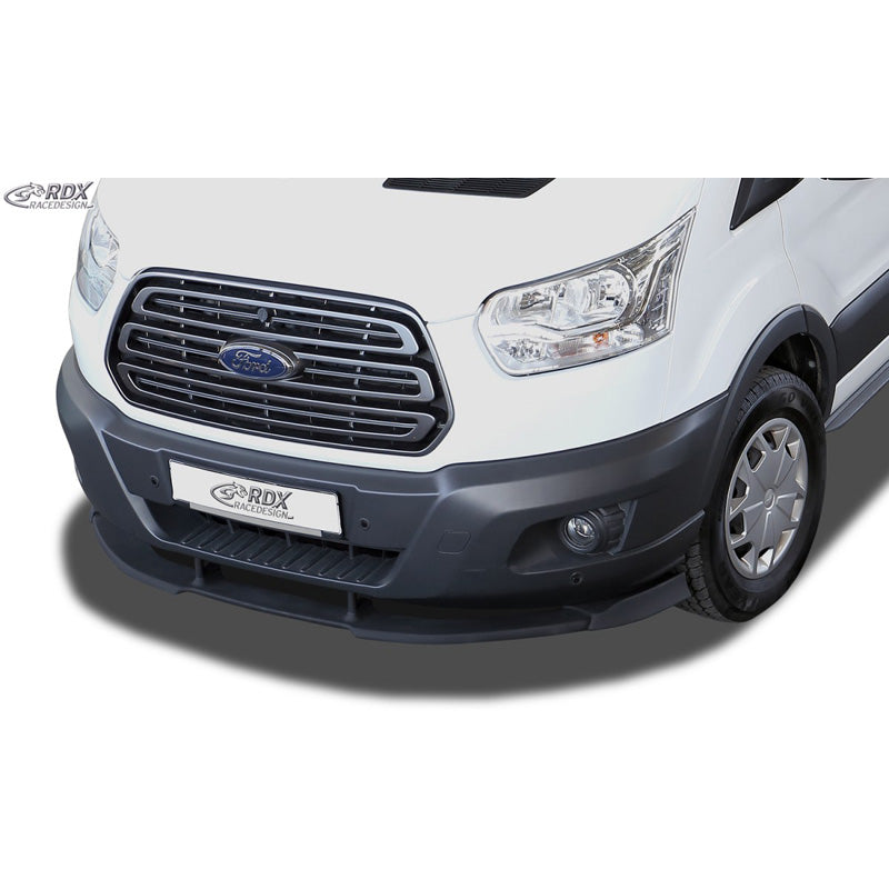 RDX Racedesign, Frontspoiler Vario-X passend für Ford Transit MK7 2014-2018 (PU), PU-Rim, Unlackiert