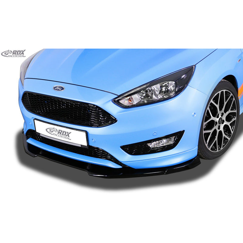 RDX Racedesign, Frontspoiler Vario-X passend für Ford Focus III Facelift ST-Line 2015-2018 (PU), PU-Rim, Unlackiert