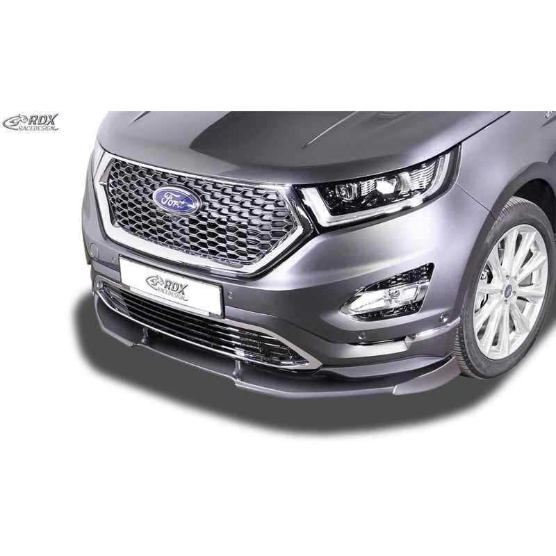 RDX Racedesign, Frontspoiler Vario-X passend für Ford Edge Vignale 2015-2018 (PU), PU-Rim, Unlackiert