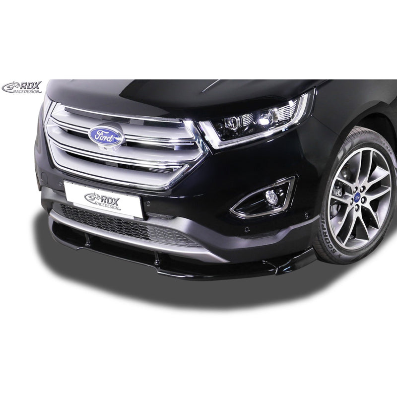 RDX Racedesign, Frontspoiler Vario-X passend für Ford Edge Titanium/Trend 2015-2018 (PU), PU-Rim, Unlackiert