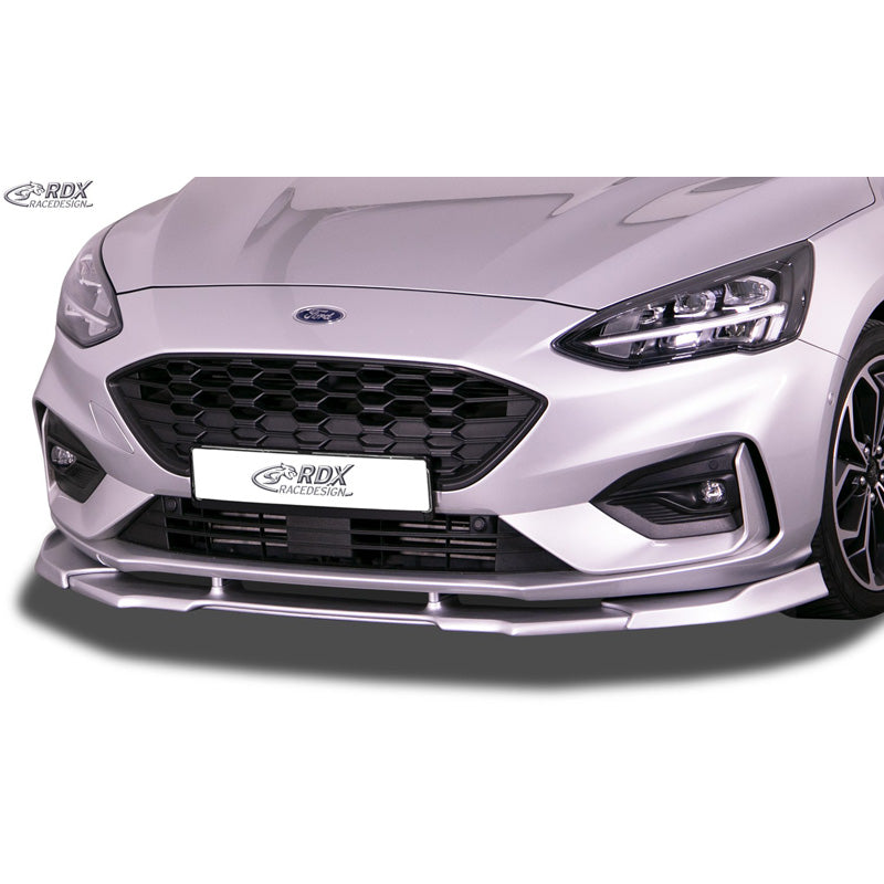 RDX Racedesign, Frontspoiler Vario-X passend für Ford Focus IV 2018- ST & ST-Line (PU), PU-Rim, Unlackiert