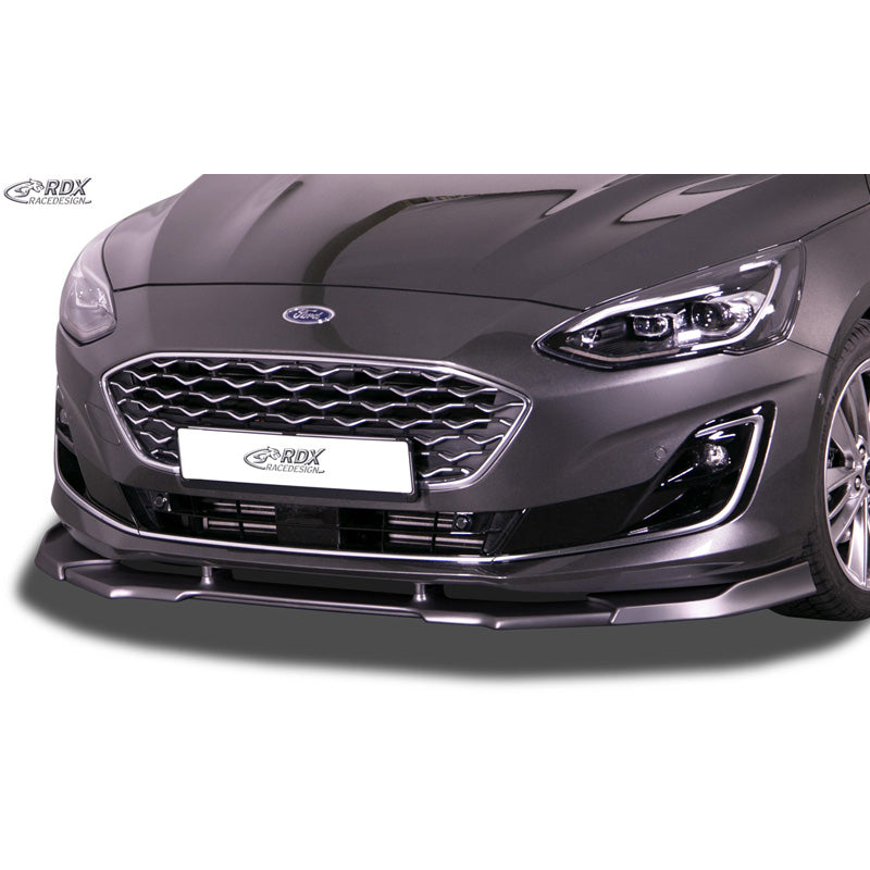 RDX Racedesign, Frontspoiler Vario-X passend für Ford Focus IV 2018- Vignale (PU), PU-Rim, Unlackiert