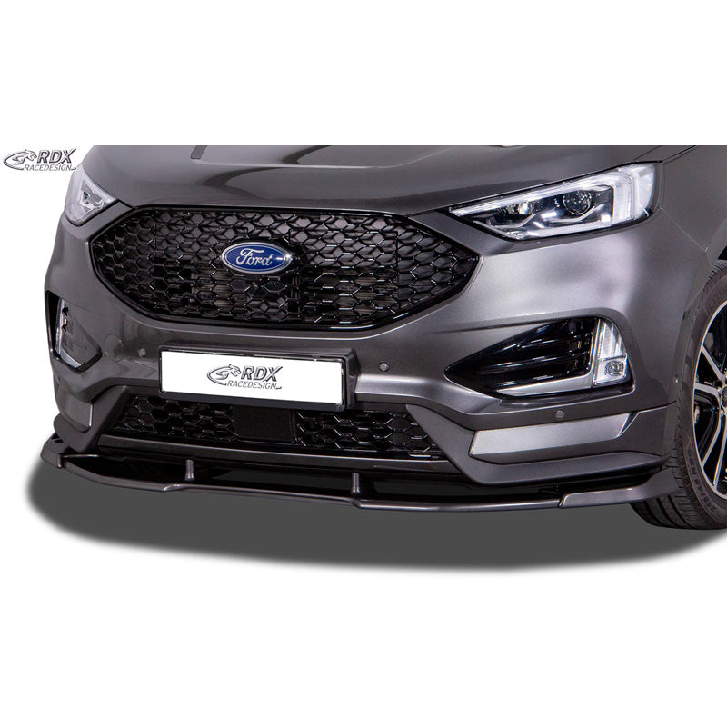 RDX Racedesign, Frontspoiler Vario-X passend für Ford Edge ST & ST-Line Facelift 2018- (PU), PU-Rim, Unlackiert