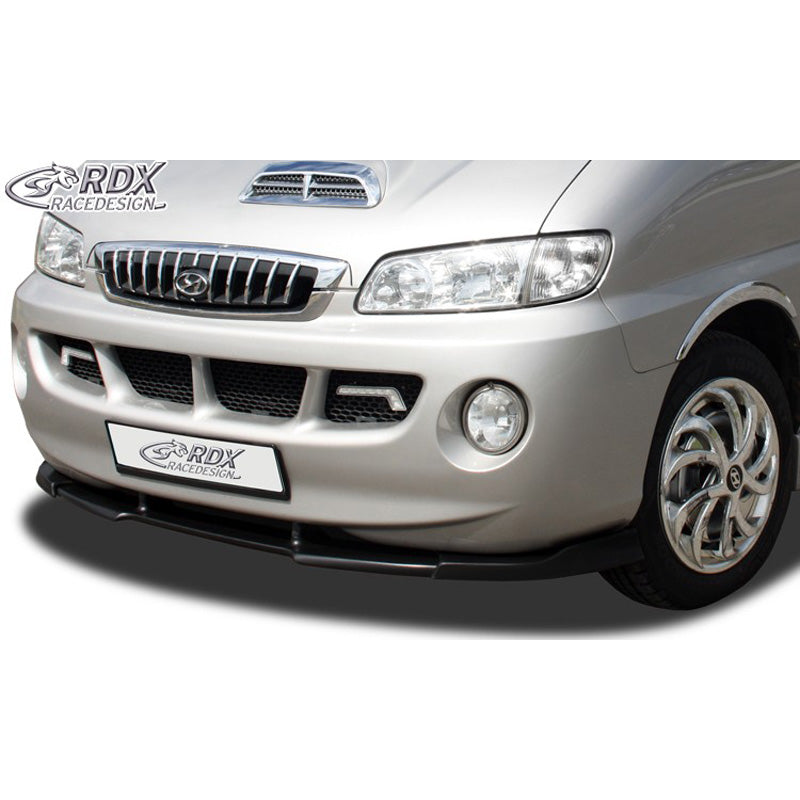 RDX Racedesign, Frontspoiler Vario-X passend für Hyundai H-1 Starex 1997-2007 (PU), PU-Rim, Unlackiert