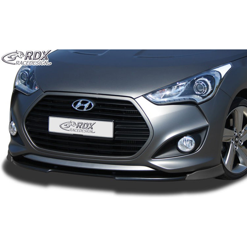 RDX Racedesign, Frontspoiler Vario-X passend für Hyundai Veloster Turbo (PU), PU-Rim, Unlackiert