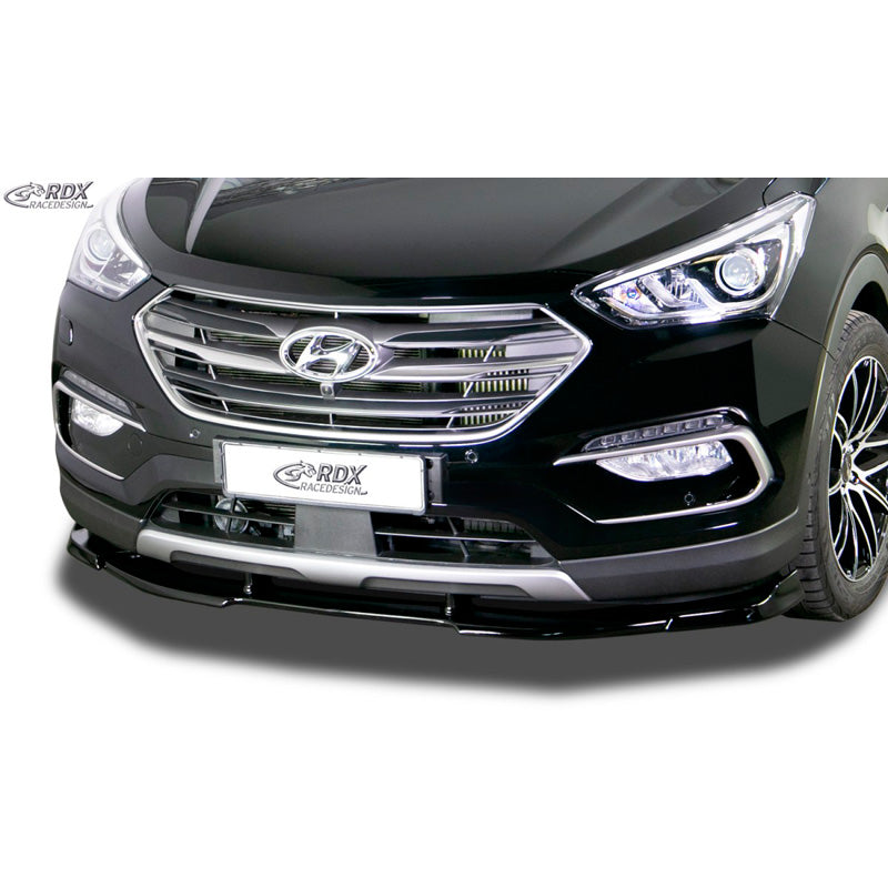 RDX Racedesign, Frontspoiler Vario-X passend für Hyundai Santa Fe (DM) 2015-2018 (PU), PU-Rim, Unlackiert