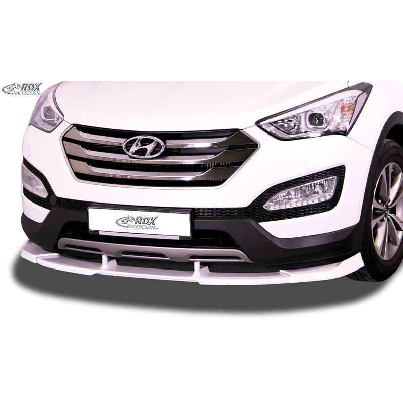 RDX Racedesign, Frontspoiler Vario-X passend für Hyundai Santa Fé (DM) 2012-2015 (PU), PU-Rim, Unlackiert