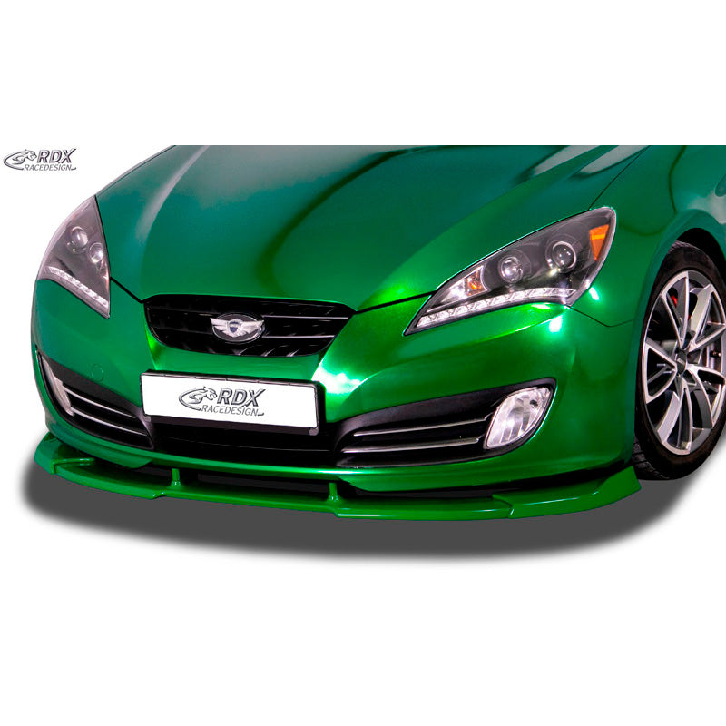 RDX Racedesign, Frontspoiler Vario-X passend für Hyundai Genesis Coupé 2008-2012 (PU), PU-Rim, Unlackiert