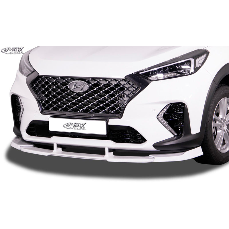 RDX Racedesign, Frontspoiler Vario-X passend für Hyundai Tucson N-Line (TL) FL 2018-2020 (PU), PU-Rim, Unlackiert