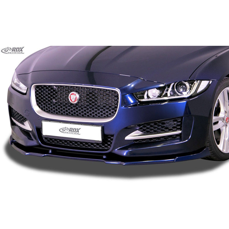 RDX Racedesign, Frontspoiler Vario-X passend für Jaguar XE R-Sport 2015-2020 (PU), PU-Rim, Unlackiert