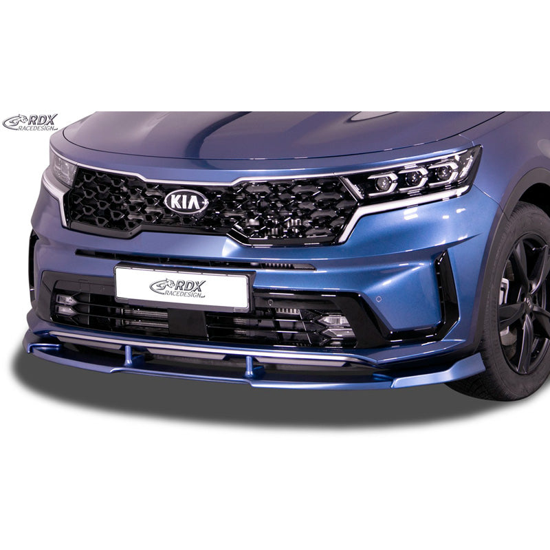 RDX Racedesign, Frontspoiler Vario-X passend für Kia Sorento (MQ4) 2020- (PU), PU-Rim, Unlackiert