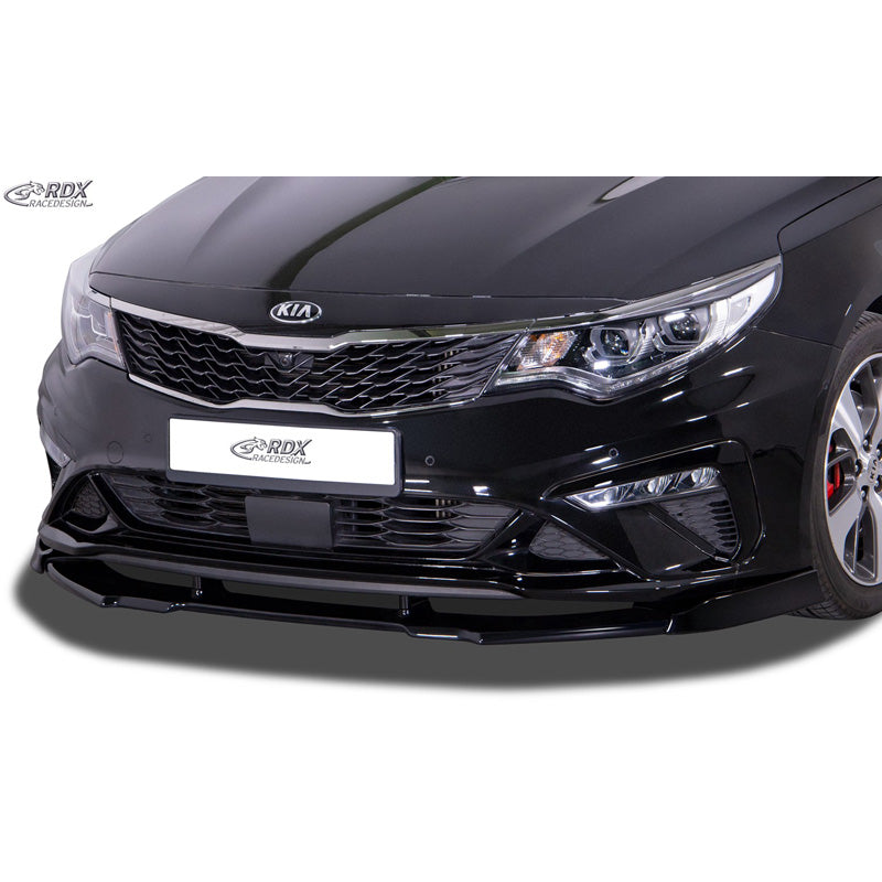 RDX Racedesign, Frontspoiler Vario-X passend für Kia Optima (JF) Facelift 2018- inkl. Sportswagon (PU), PU-Rim, Unlackiert