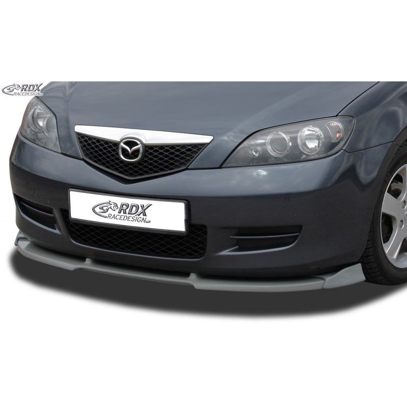 RDX Racedesign, Frontspoiler Vario-X passend für Mazda 2 (DY) 2003-2007 (PU), PU-Rim, Unlackiert