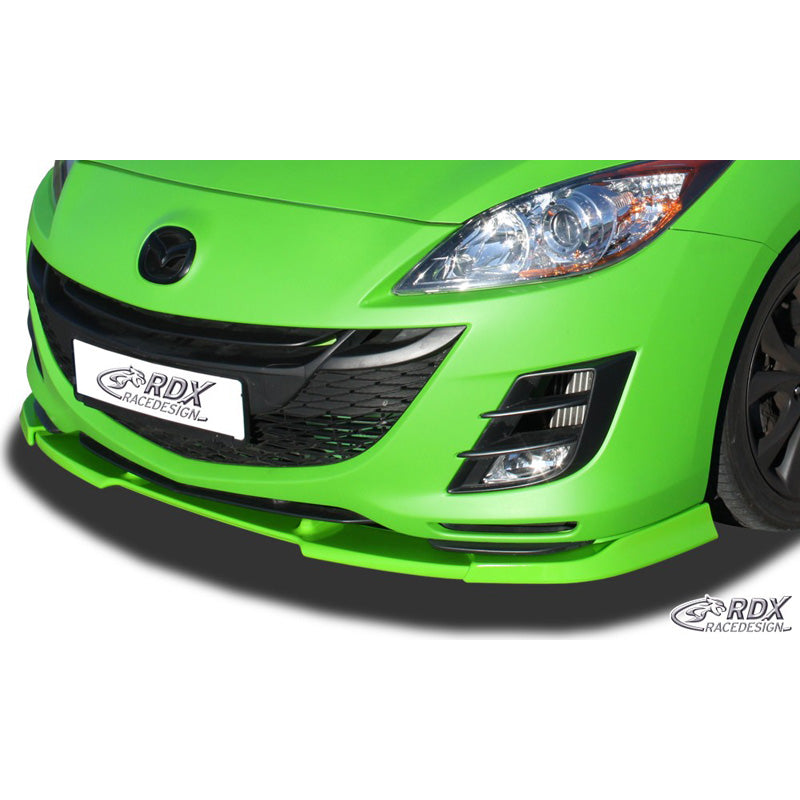 RDX Racedesign, Frontspoiler Vario-X passend für Mazda 3 (BL) 2009-2011 (PU), PU-Rim, Unlackiert