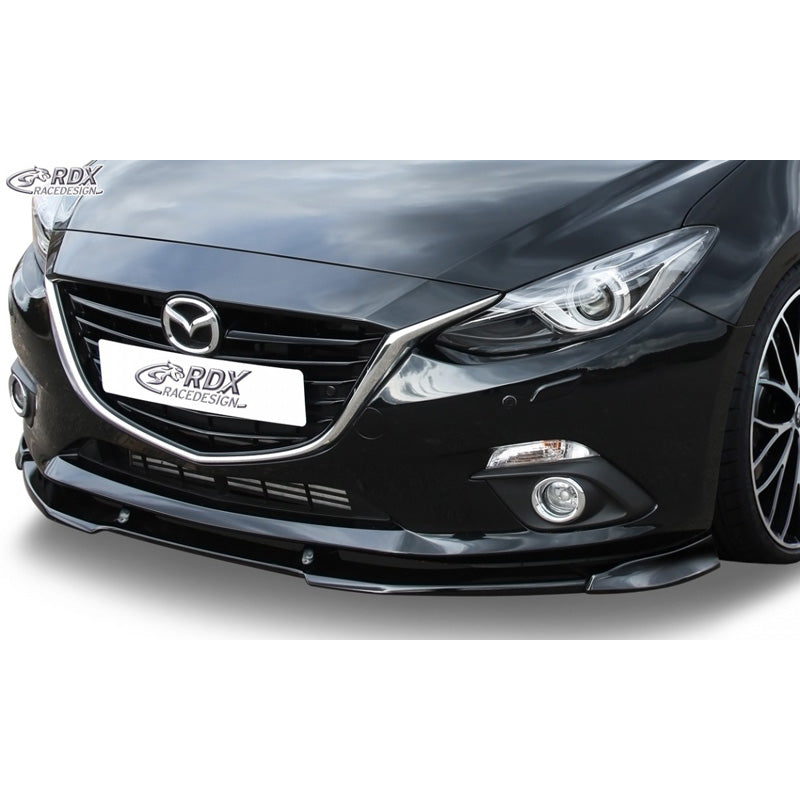 RDX Racedesign, Frontspoiler Vario-X passend für Mazda 3 (BM) 2013- (PU), PU-Rim, Unlackiert