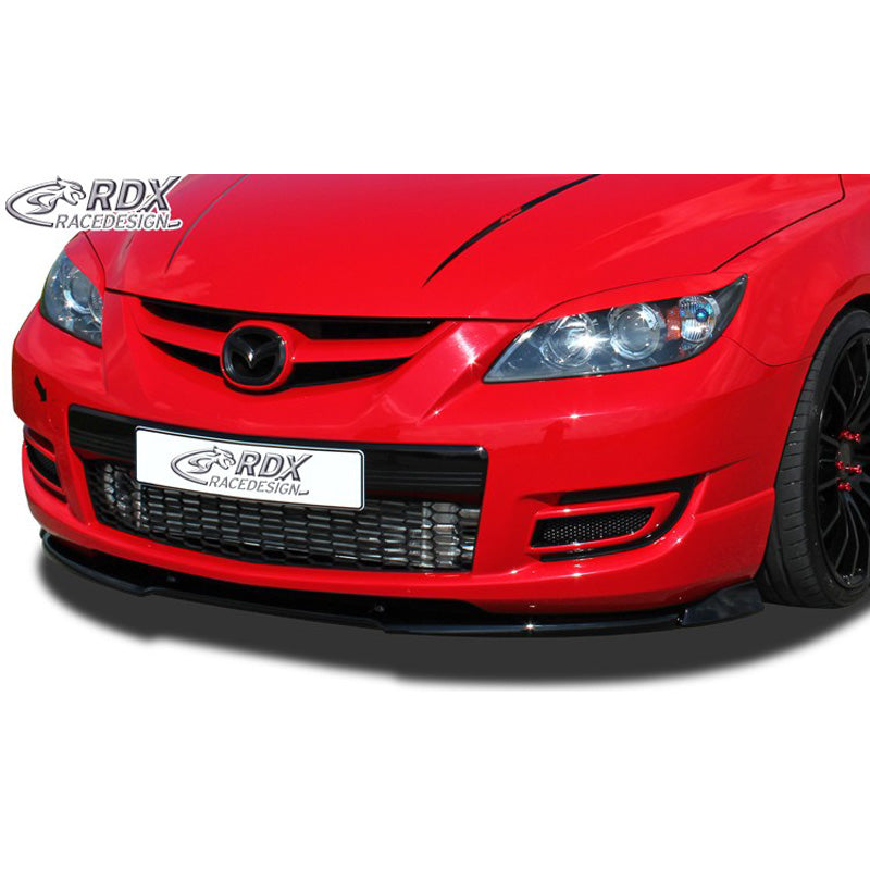 RDX Racedesign, Frontspoiler Vario-X passend für Mazda 3 MPS (BK) 2006-2009 (PU), PU-Rim, Unlackiert