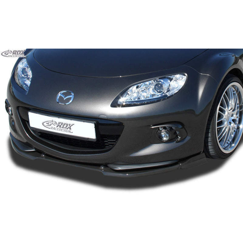 RDX Racedesign, Frontspoiler Vario-X passend für Mazda MX5 (NC) 2012-2015 (PU), PU-Rim, Unlackiert