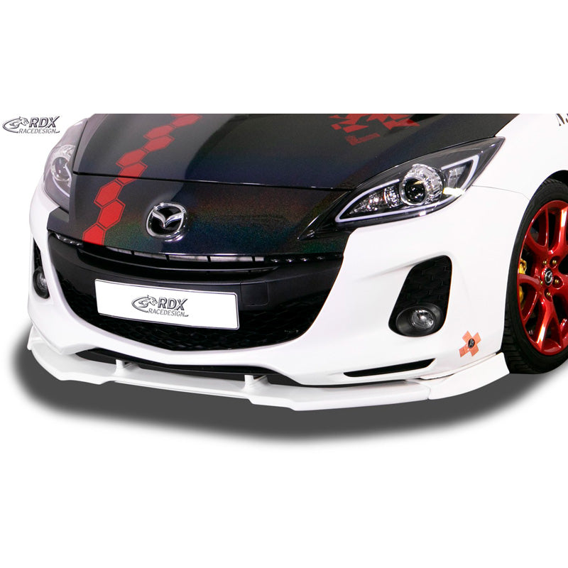 RDX Racedesign, Frontspoiler Vario-X passend für Mazda 3 (BL) 2011-2013 (PU), PU-Rim, Unlackiert