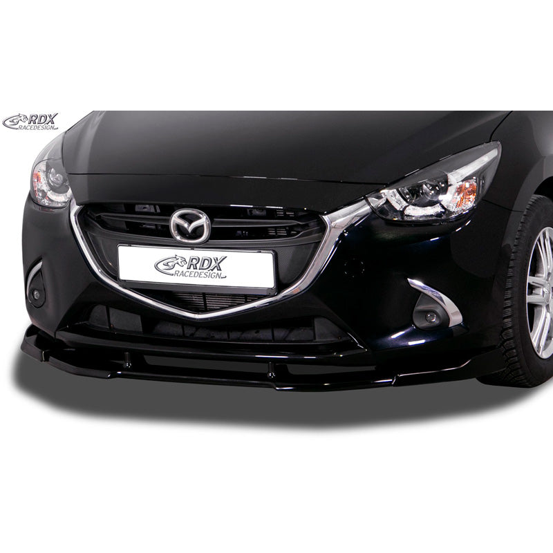 RDX Racedesign, Frontspoiler Vario-X passend für Mazda 2 (DJ) 2014-2020 (PU), PU-Rim, Unlackiert