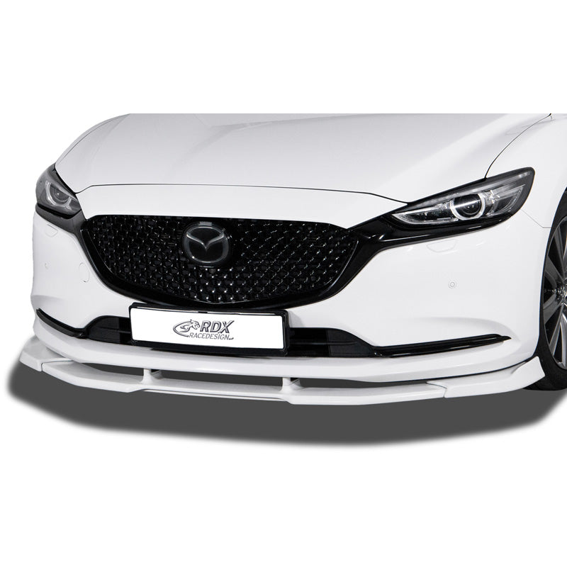 RDX Racedesign, Frontspoiler Vario-X passend für Mazda 6 (GJ/GL) 2018- (PU), PU-Rim, Unlackiert