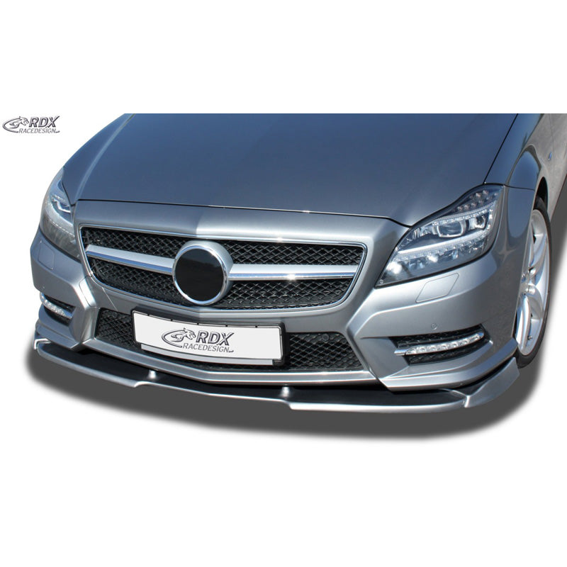 RDX Racedesign, Frontspoiler Vario-X passend für Mercedes CLS-Klasse C218 -2014 mit AMG-Paket (PU), PU-Rim, Unlackiert