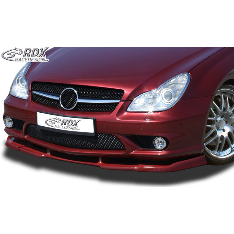 RDX Racedesign, Frontspoiler Vario-X passend für Mercedes CLS-Klasse C219 AMG (PU), PU-Rim, Unlackiert