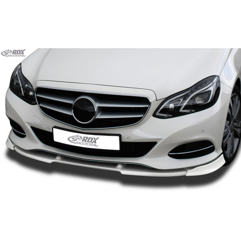 RDX Racedesign, Frontspoiler Vario-X passend für Mercedes E-Klasse W212 2013-2016 (PU), PU-Rim, Unlackiert