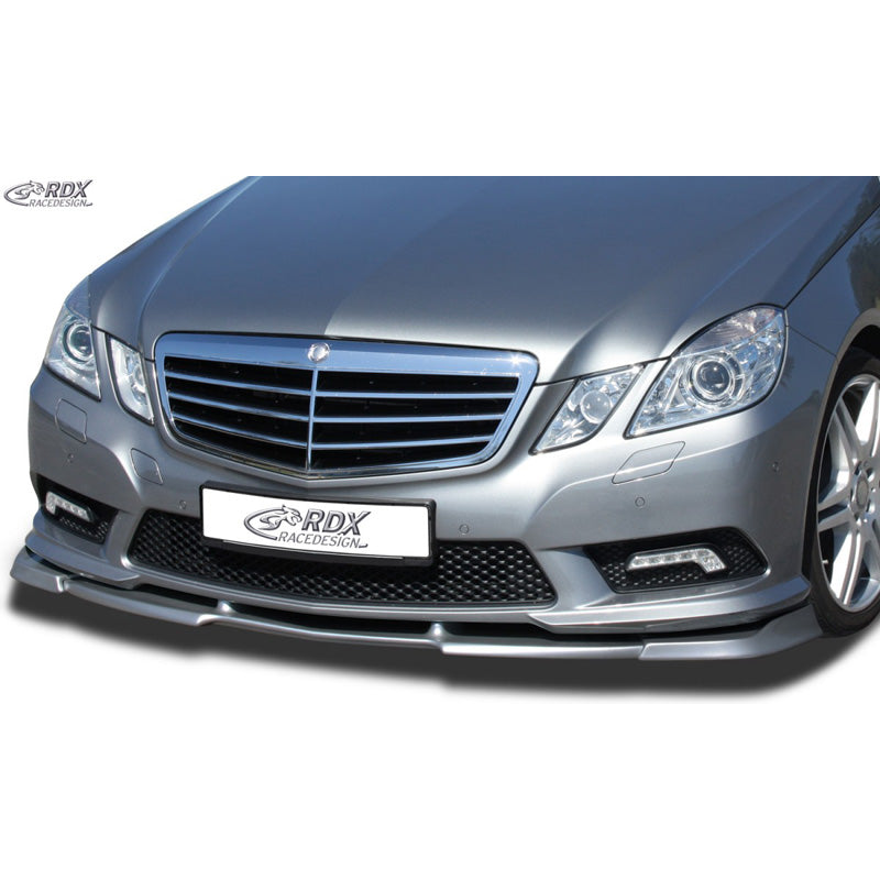 RDX Racedesign, Frontspoiler Vario-X passend für Mercedes E-Klasse W212 AMG-Styling 2009-2013 (PU), PU-Rim, Unlackiert