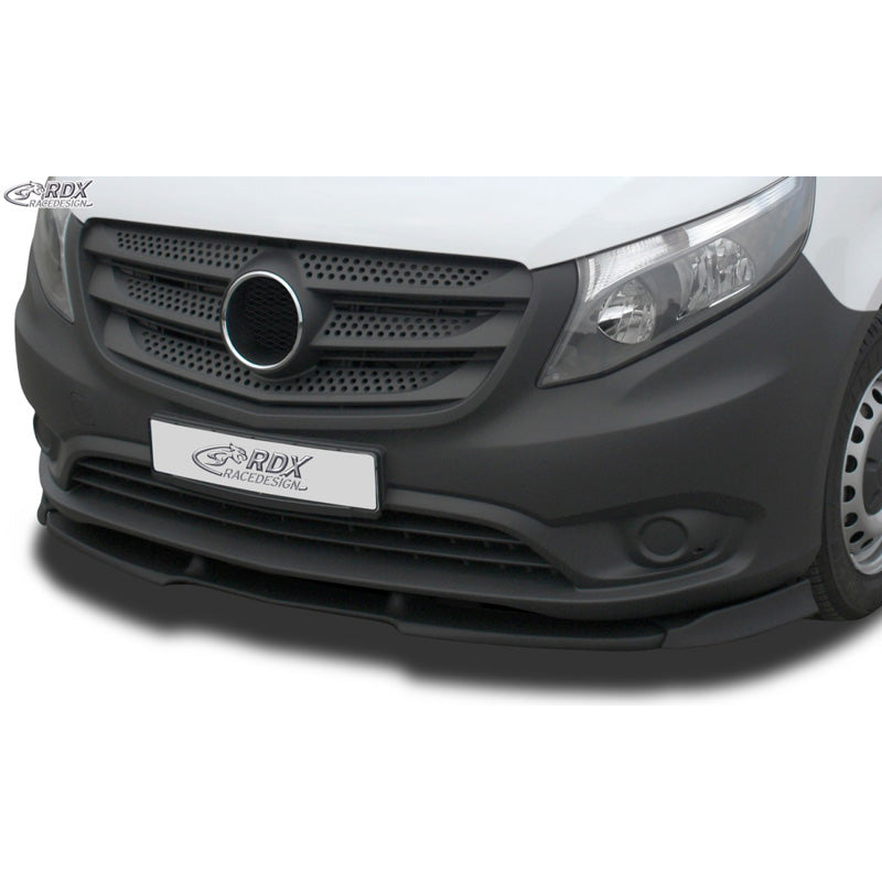 RDX Racedesign, Frontspoiler Vario-X passend für Mercedes Vito W447 2014- (PU), PU-Rim, Unlackiert