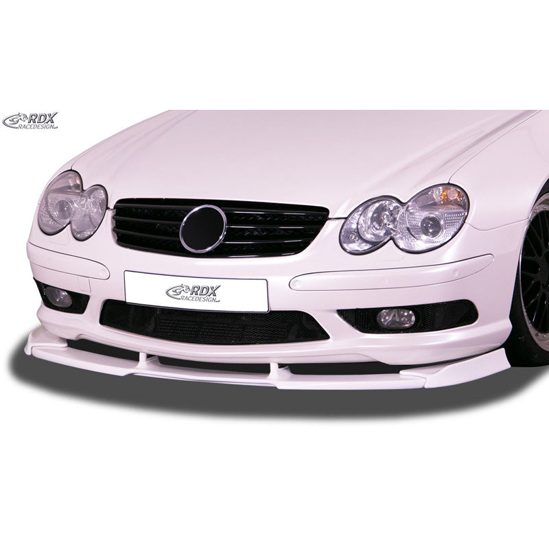 RDX Racedesign, Frontspoiler Vario-X passend für Mercedes SL 55 AMG R230 2001-2012 (PU), PU-Rim, Unlackiert