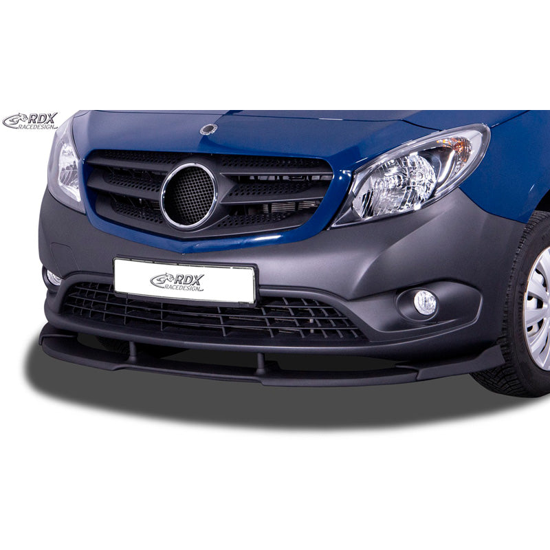 RDX Racedesign, Frontspoiler Vario-X passend für Mercedes Citan W415 2012-2021 (PU), PU-Rim, Unlackiert