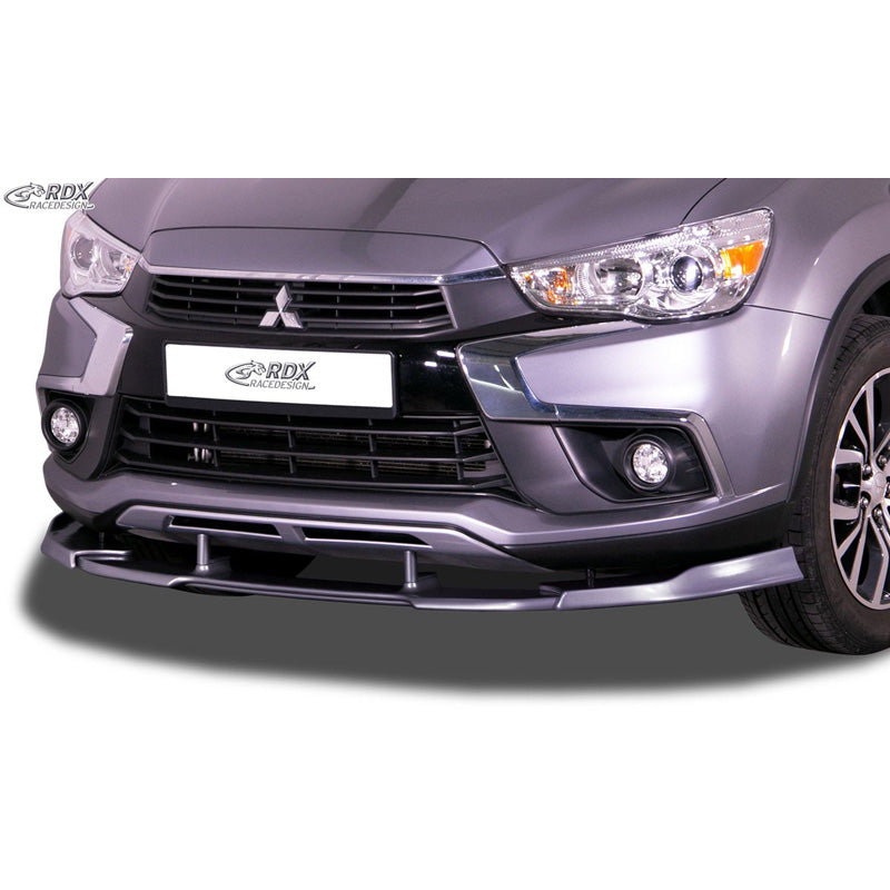 RDX Racedesign, Frontspoiler Vario-X passend für Mitsubishi ASX Facelift 2016-2019 (PU), PU-Rim, Unlackiert