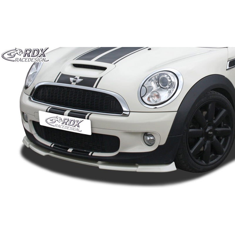 RDX Racedesign, Frontspoiler Vario-X passend für Mini R56/R57 Cooper S (PU), PU-Rim, Unlackiert